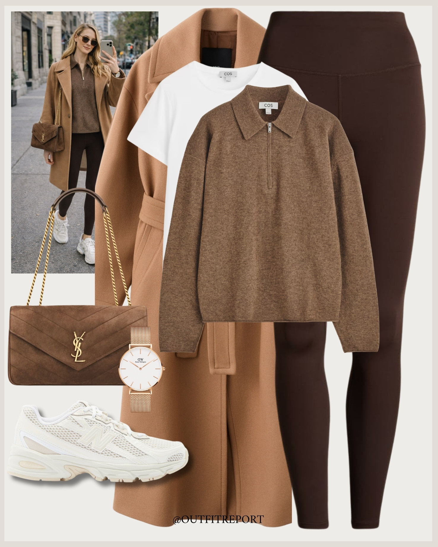 Brown legging trending 

#LTKeurope #LTKstyletip #LTKspring