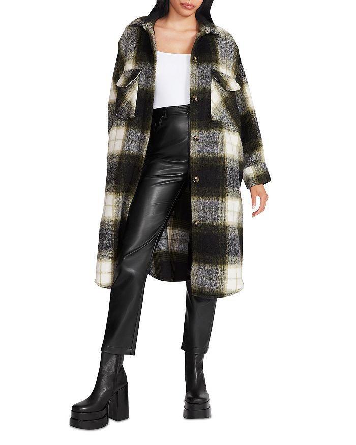 Chloe Plaid Shacket | Bloomingdale's (US)