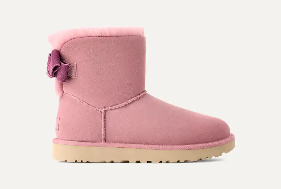Women's Mini Bailey Suede Bow Boot | UGG® | UGG (US)