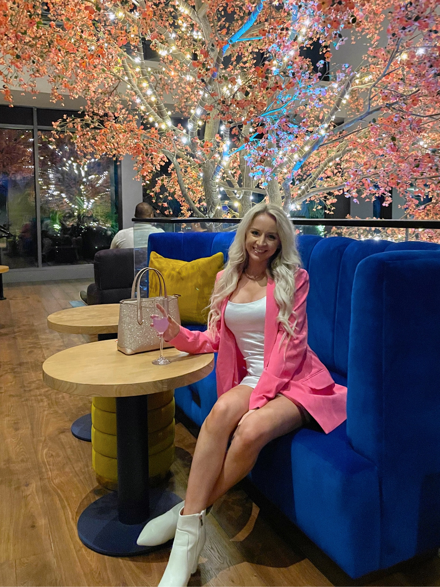 Outfit of the day. Date night. Amazon finds. Pink Blazer. White boots.

#LTKFind #LTKfit #LTKshoecrush