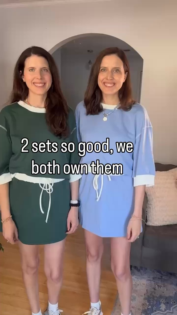 Sets we love 💙 
Cozy work from home set and the gingham set is perfect to mix and match. Both are Amazon prime deals

#LTKdayinmylife #LTKootd #LTKSaleAlert