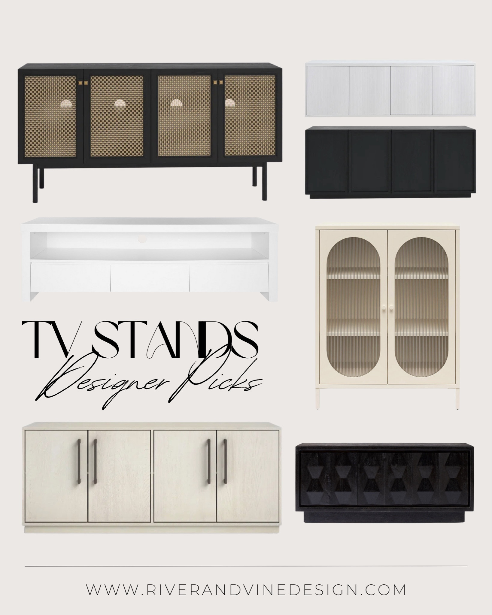 tv consoles, tv stands, contemporary furniture, neutral furniture, black tv console, carved wood cabinet, beige cabinet, storage cabinet, contemporary storage, minimal storage, look for less, designer picks, bestselling tv consoles, furniture best sellers, wayfair, west elm

#LTKstyletip #LTKFind #LTKhome