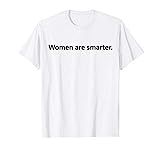 Mens Mens Women Are Smarter T-Shirt - In White | Amazon (US)