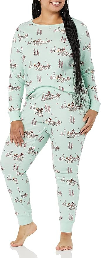 Amazon Essentials Disney | Marvel | Star Wars Women's Snug-Fit Cotton Pajama Sleepwear Sets | Amazon (US)