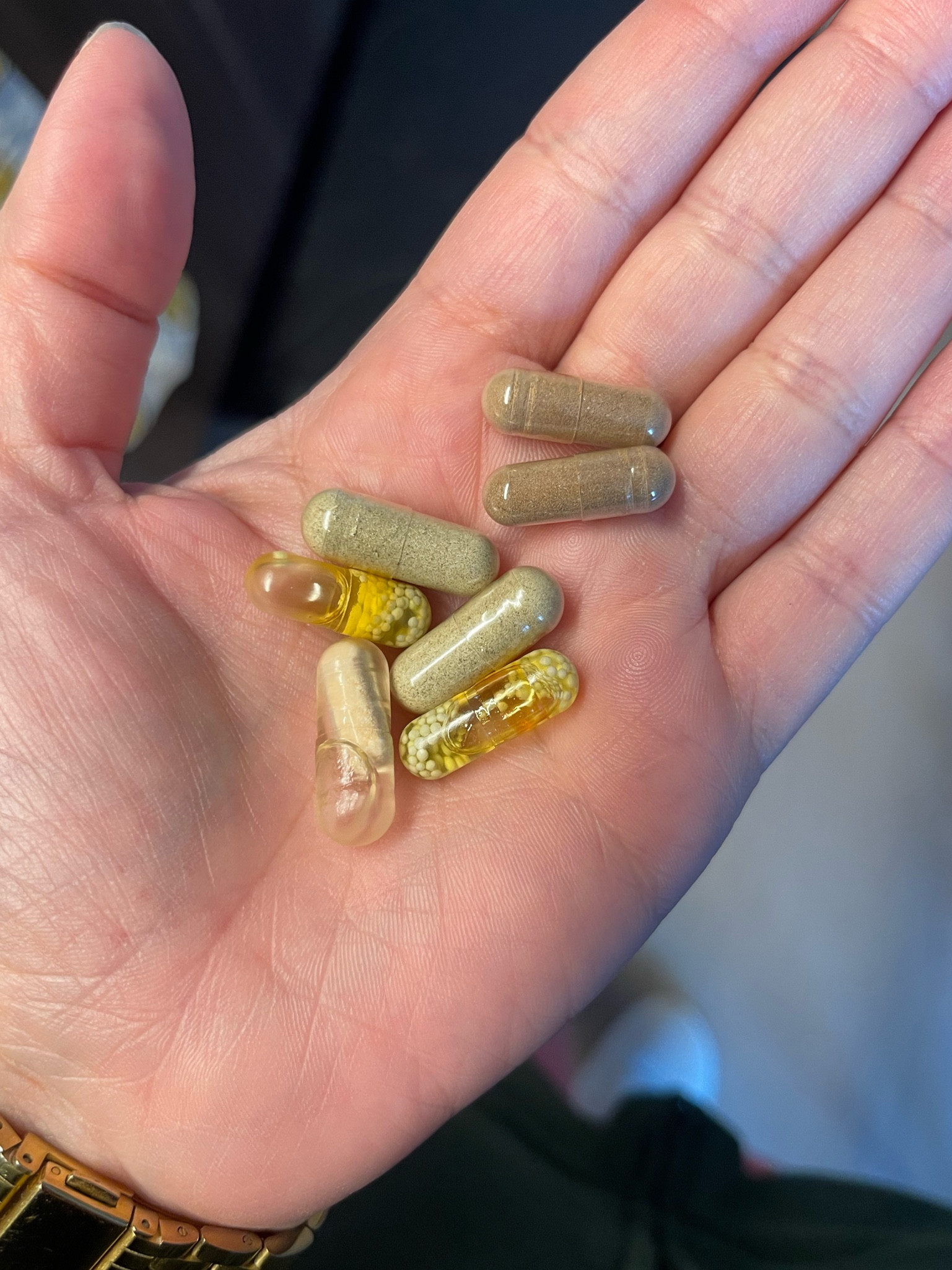 Gangs all here!


My go to daily supps for the last two years! Efficient, simple, effective!

RITUAL
Multivitamin- is also available in a pre/post natal. 

Pre post and probiotic-  probably one of the best supps on the market!

Bye Bye Bloat- is a wonderful digestive enzyme and aids in eliminating water retention! I’ve enjoyed many Love Wellness supps over the last several years but this in particular has become a staple   

Lemme Burn- solid metabolism burner that focuses on visceral fat. 

#LTKbeauty #LTKfindsunder100