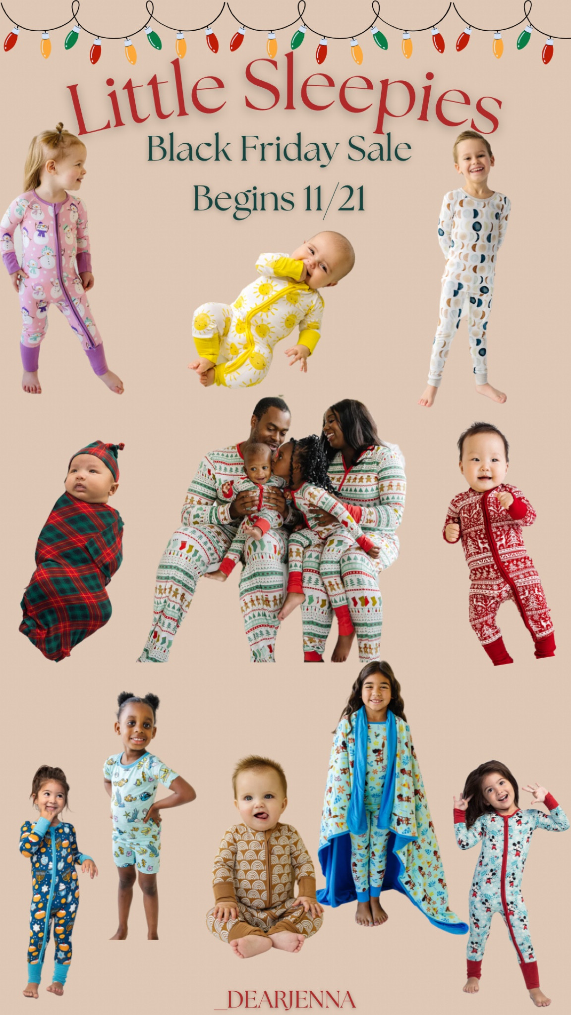 Little Sleepies Black Friday sale begins tomorrow, 11/21. Shop the most comfortable pajamas for baby, littles and the family made of the SOFTEST bamboo material. So many cute prints, including matching family pajamas, swaddles, blankets, lovies and more! Make this holiday season cozy. Merry affordable Christmas! 

#LTKGiftGuide #LTKCyberweek #LTKHoliday