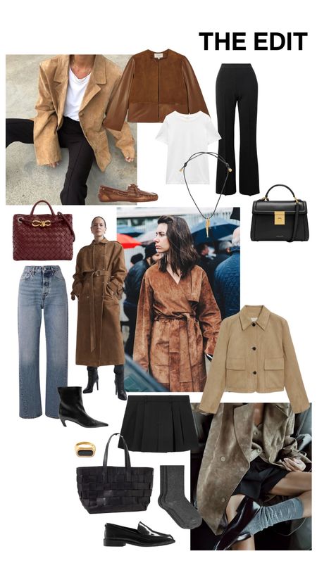 The Suede Edit. Suede pieces I’m loving + how to style. suede fringed jacket | suede blazer | stylish outfits | Sunday style | weekend outfit | suede trench coat 

#LTKfindsunder100 #LTKstyletip #LTKeurope