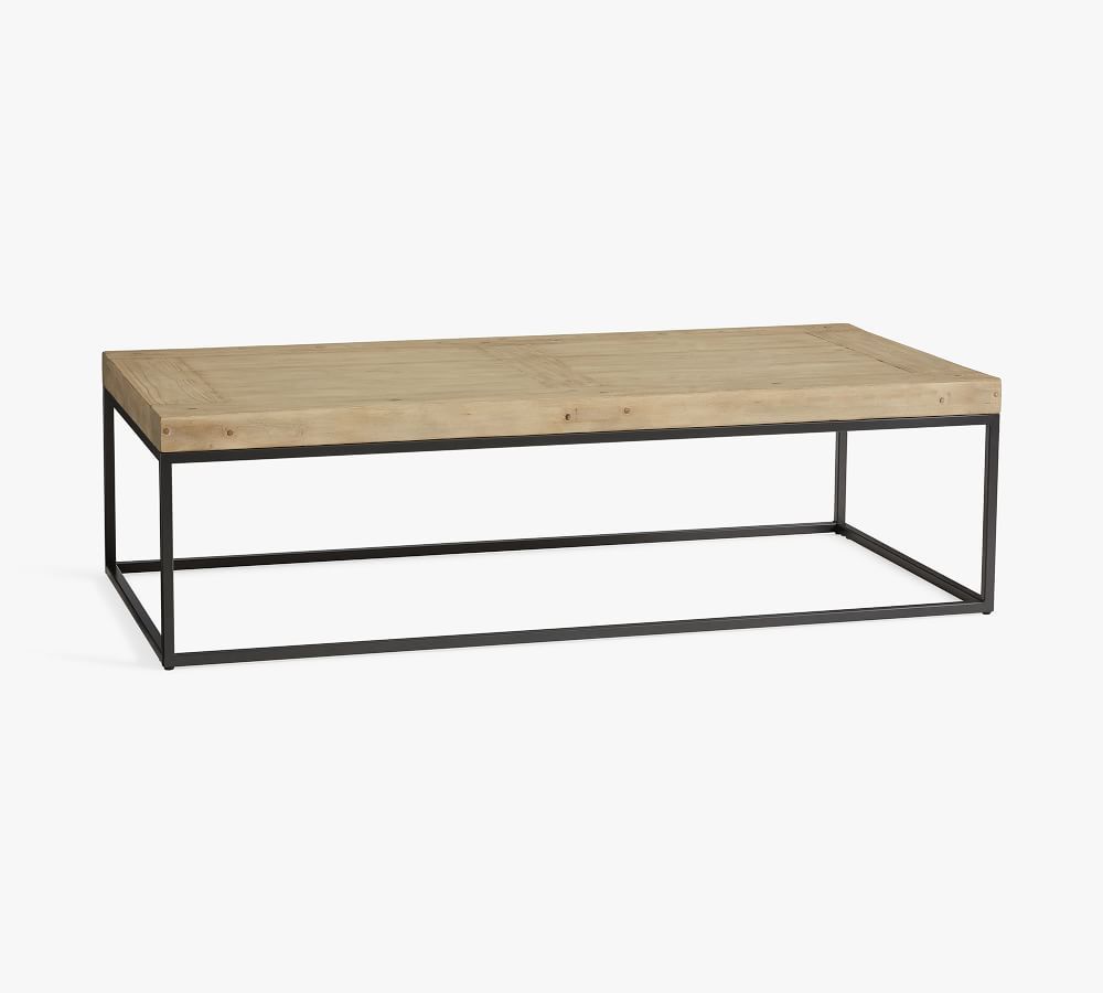 Malcolm 60" Rectangular Coffee Table | Pottery Barn (US)