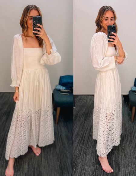 New free people dress, also available in baby blue 