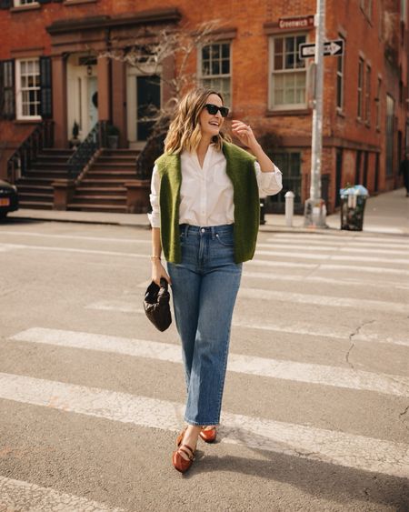 Elevated casual spring outfit

White button down shirt 
Jeans
A sweater over shoulders 
Cute shoes 

Classic style, classic outfit idea, Pinterest outfit, sezane

#LTKstyletip #LTKSeasonal