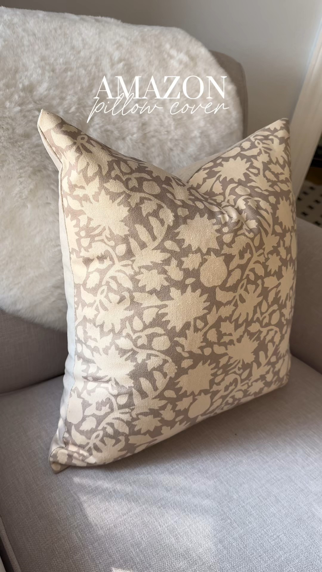 These Amazon pillow covers are perfect and super affordable! They come in a set of 2 and are available in multiple sizes and colors. This is the “biscotti beige” color. 

#LTKHome #LTKSaleAlert #LTKFindsUnder50