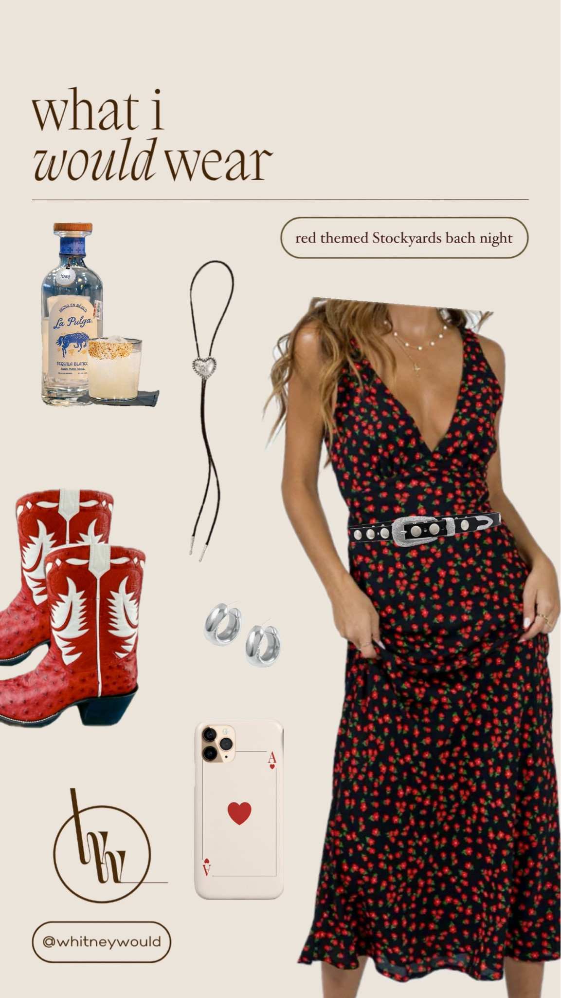 Red outfits for a bachelorette party in the Fort Worth Stockyards, as requested by a follower. ❤️ bolo tie can be found on NovemberMaker.com  

#LTKShoeCrush #LTKStyleTip #LTKFindsUnder100