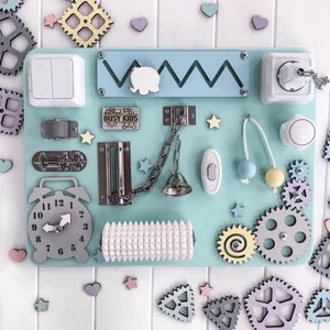 Sensory Board ToddlerActivity BoardMontessori Wooden | Etsy | Etsy (US)