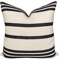 Dune Stripe in Black Designer Pillows // & White Pillow Modern Farmhouse Pillow High End Pillow | Etsy (US)