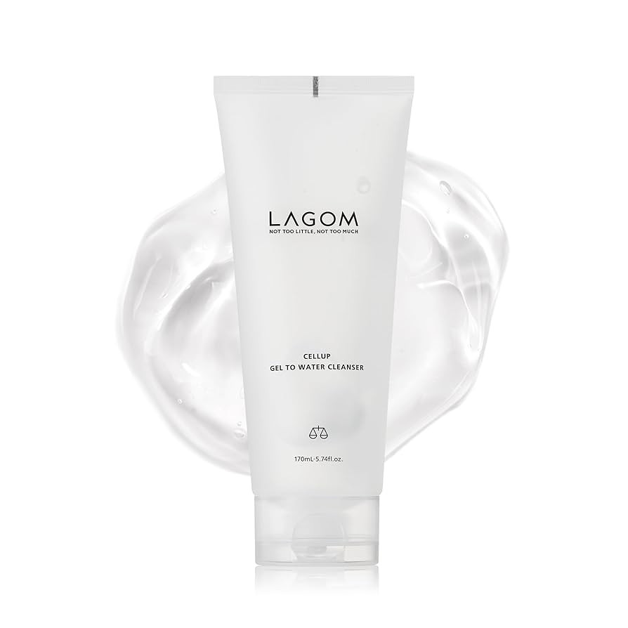 LAGOM Cellup Gel To Water Cleanser | No Foam Transparent Formula, Jelly Texture, Morning Cleanser... | Amazon (US)
