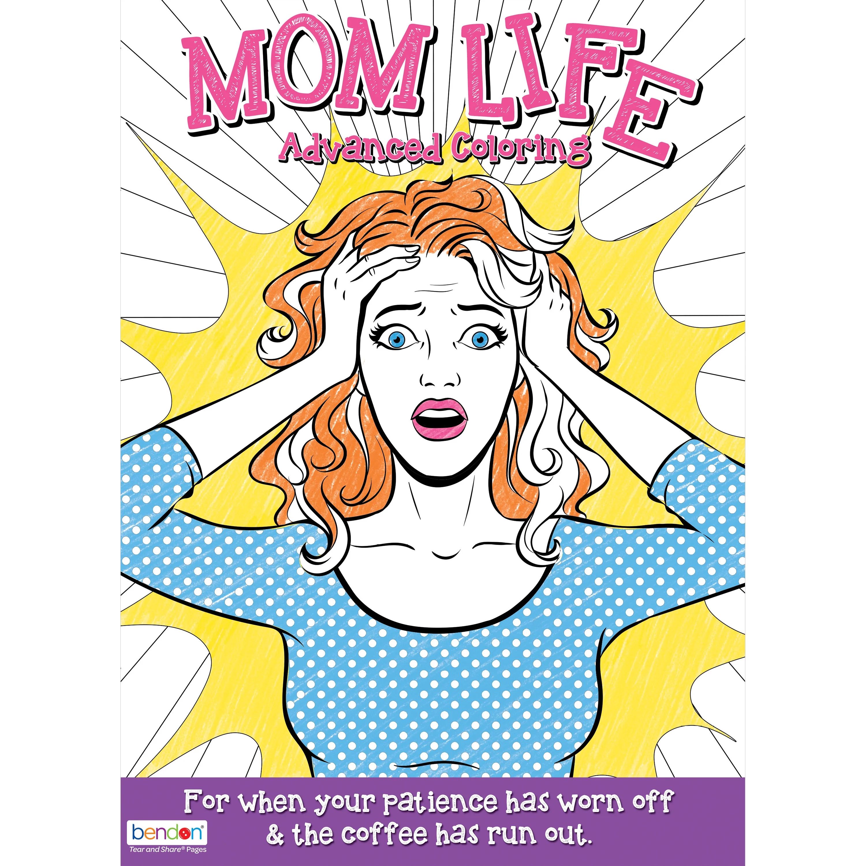 Way To Celebrate Mom Life Advanced Color Book, Bendon | Walmart (US)
