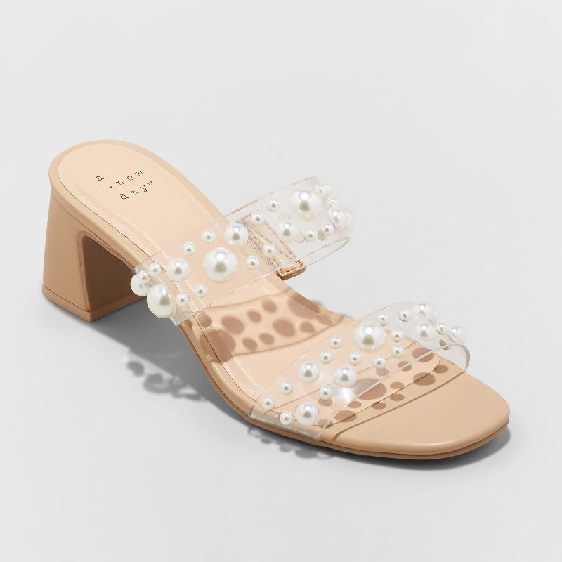 Women's Raven Heels - A New Day™ Clear | Target