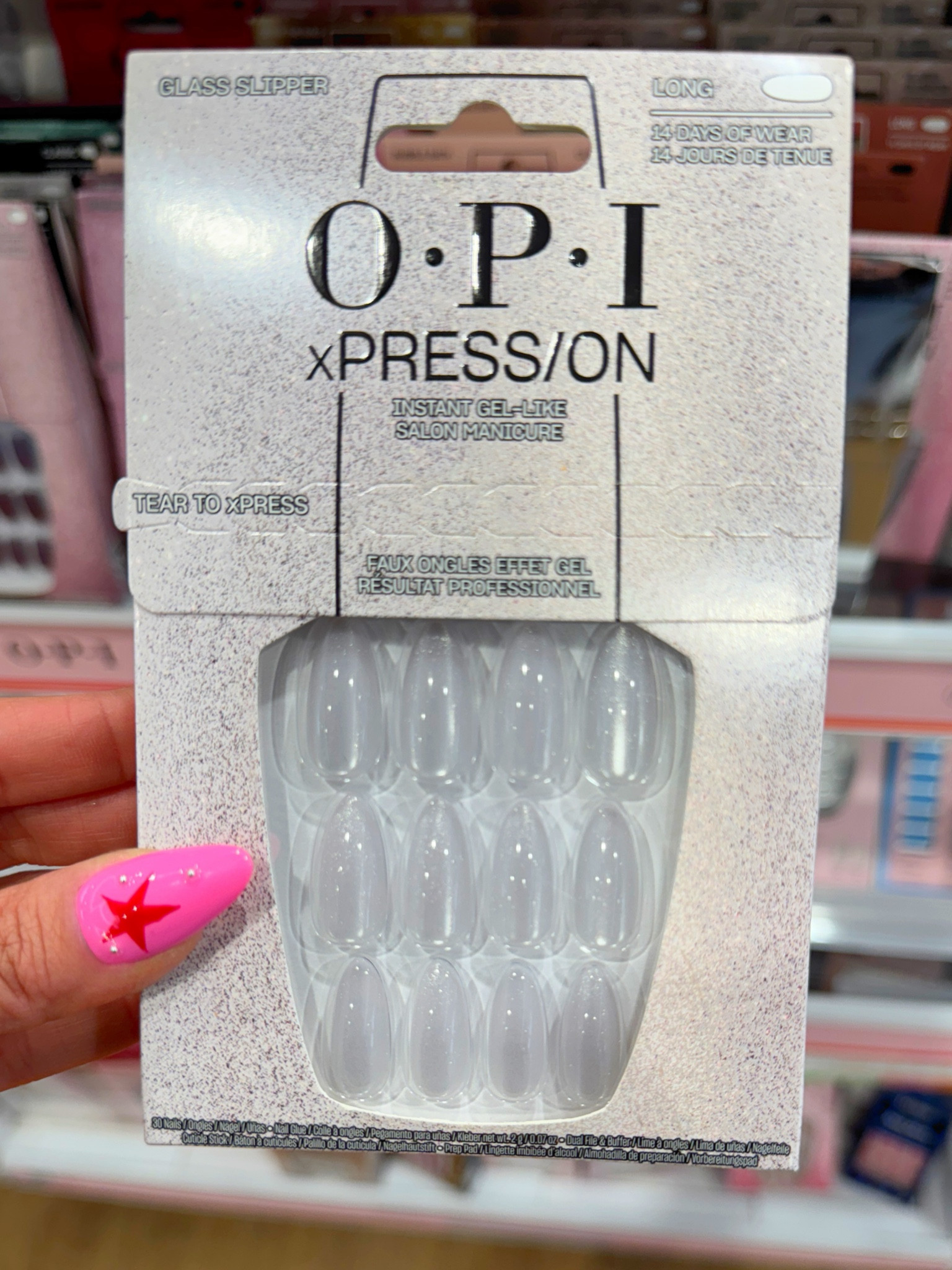 O.p.I. xPress/on nails are such great quality! You can find so many different styles, lengths, and designs at Ulta Beauty - in store or online 