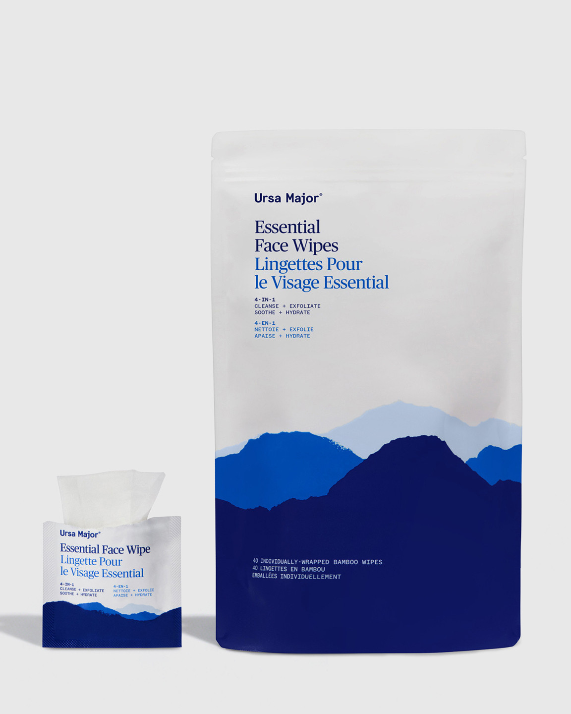 Essential Face Wipes 40 ct by Ursa Major | Quince
