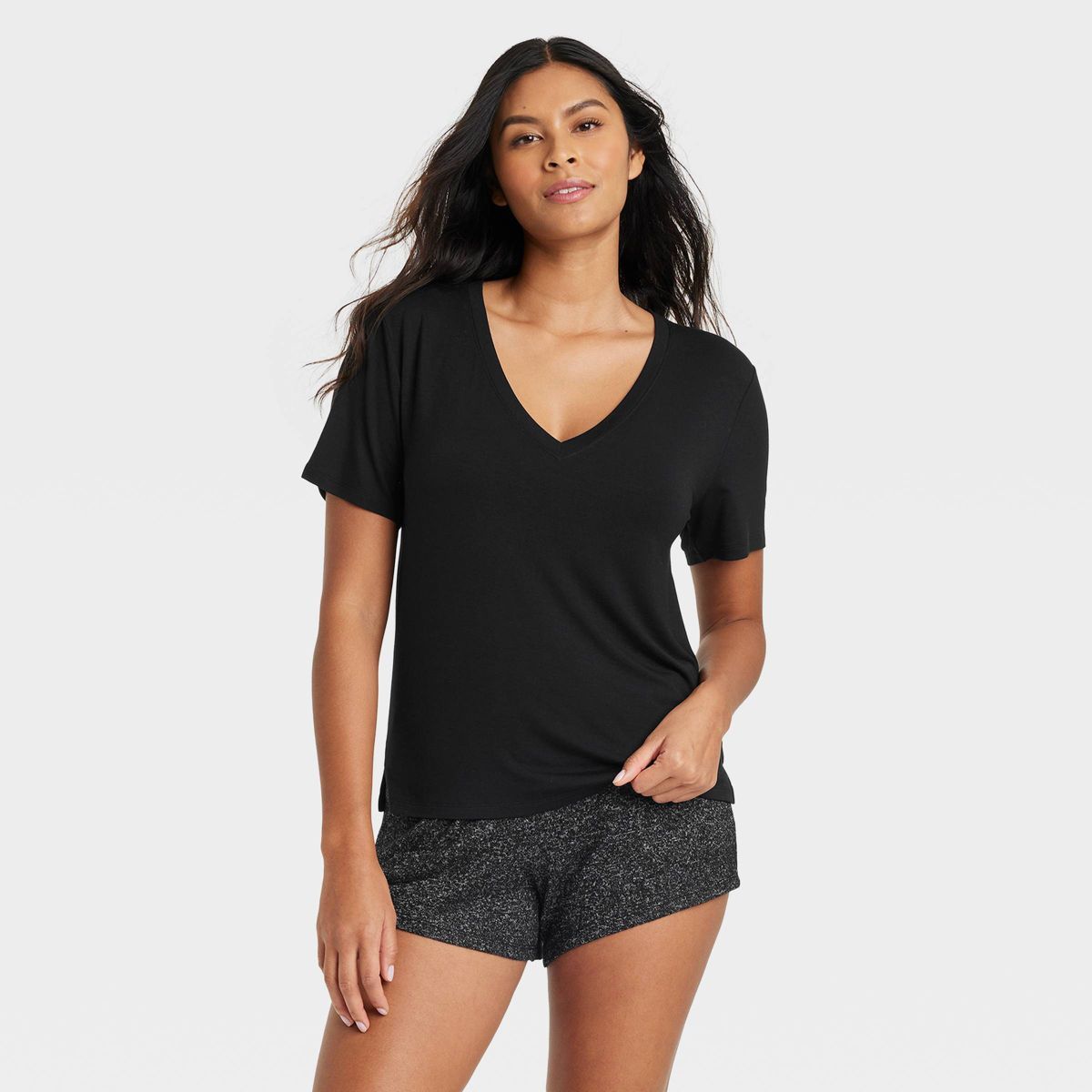 Women's Beautifully Soft V-Neck T-Shirt - Stars Above™ | Target
