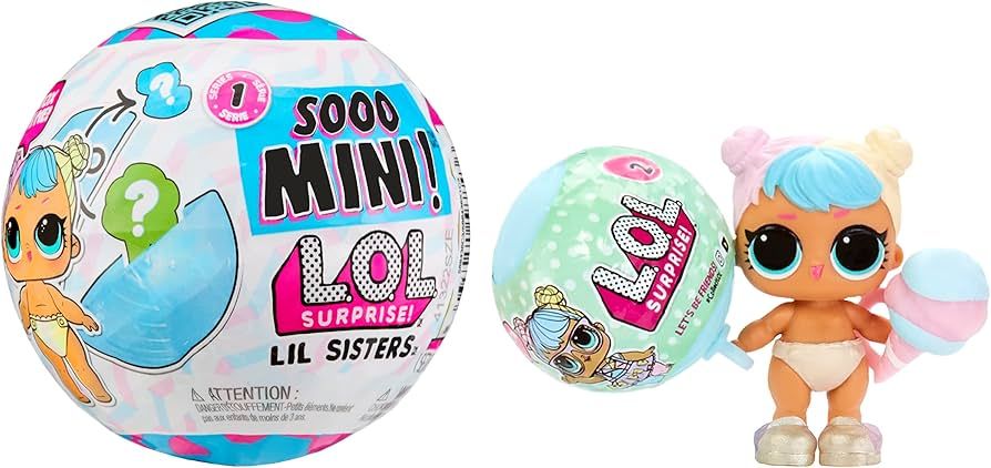 L.O.L. Surprise! Lil Sisters- with Collectible Lil Sister Doll, 5 Surprises, Mini L.O.L. Surprise... | Amazon (US)