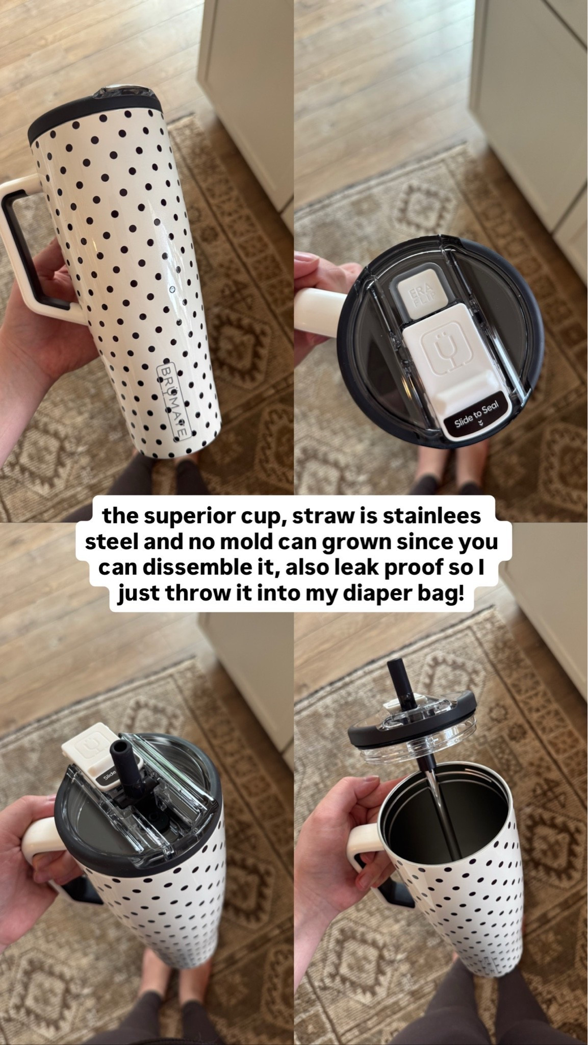 lower tox cup option! Love the stainless steel straw and interior of the cup, can’t recommend it enough! also this exclusive color way is so chic and feminine.

#LTKmomlife #LTKHome #LTKBump