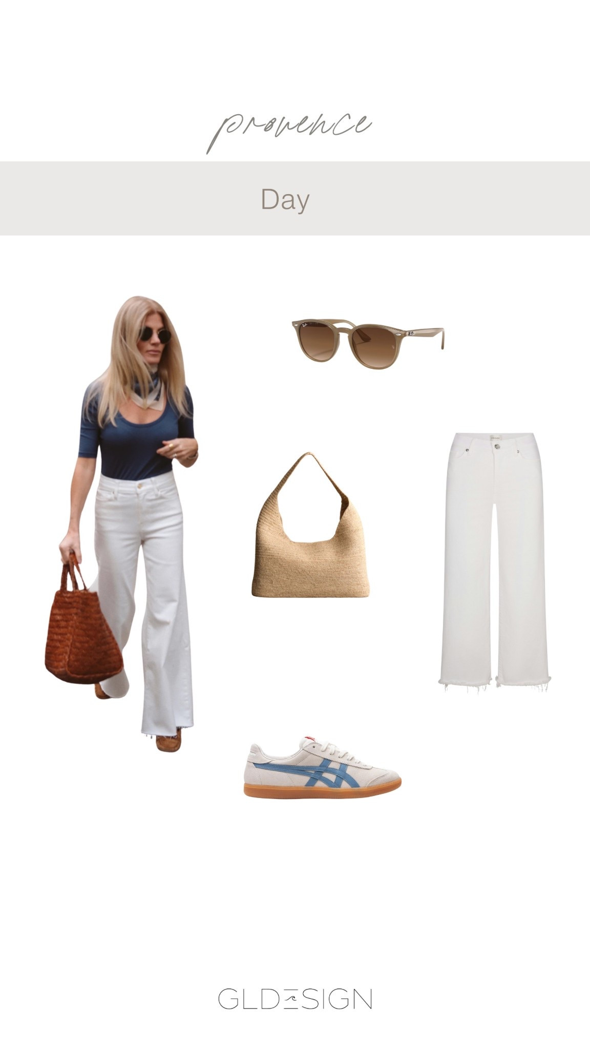 GLDESIGN Provence Day Outfit 
#GLDESIGN #LTKdenim #LTKsunglasses #LTKsneakers 

#LTKStyleTip #LTKItBag #LTKShoeCrush