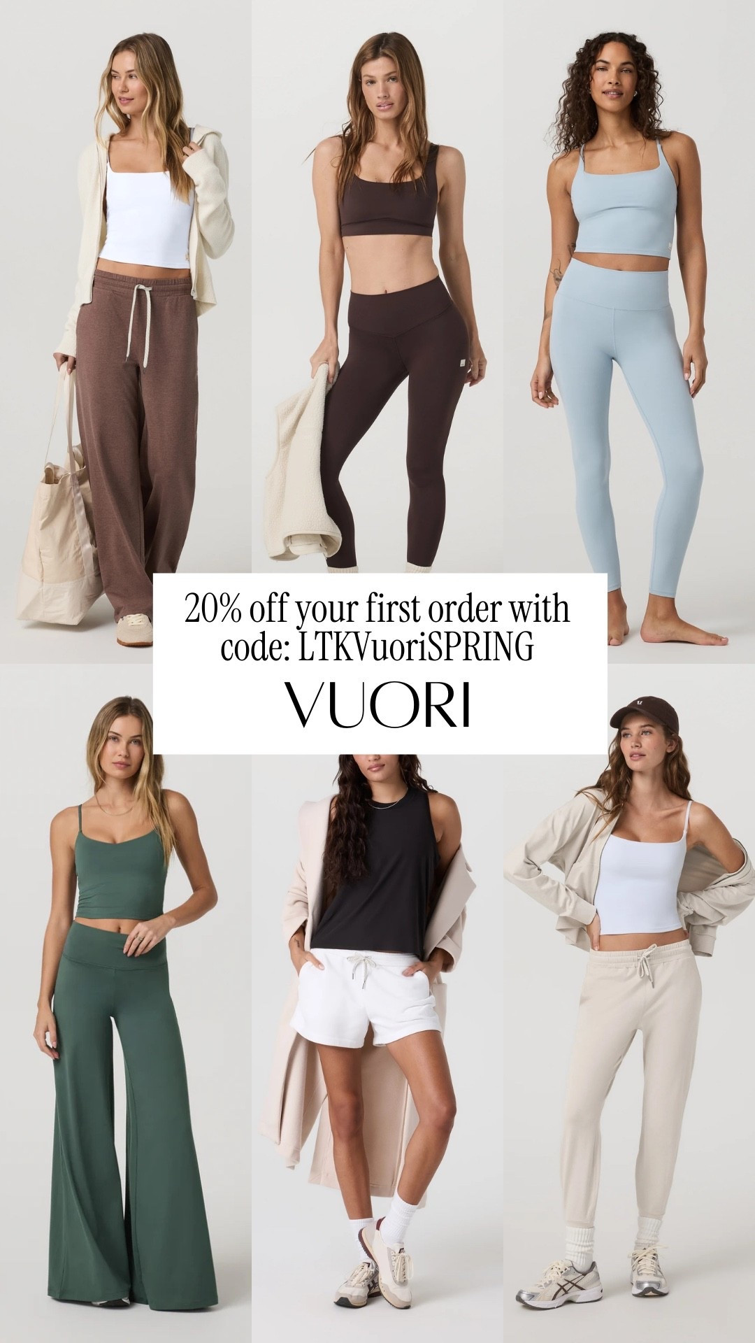 Vuori sale is 20% off your first order with code: LTKVuoriSPRING

#LTKSpringSale #LTKActive #LTKfitnessgoals