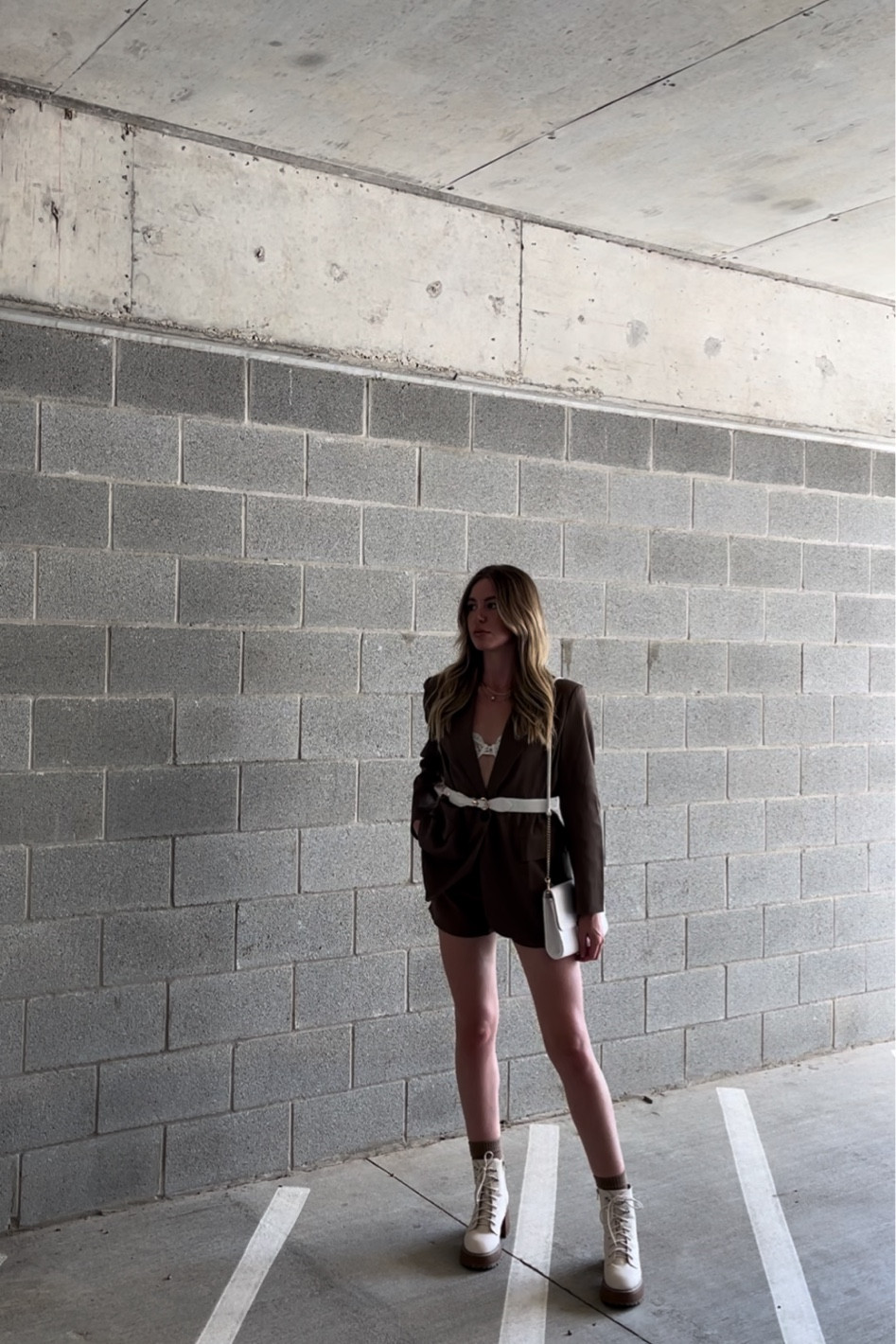 neutral tailored outfit, blazer outfit, brown aesthetic, tailored shorts, micro top, classy outfit, chic outfit, everyday outfit, summer style

#LTKShoeCrush #LTKStyleTip