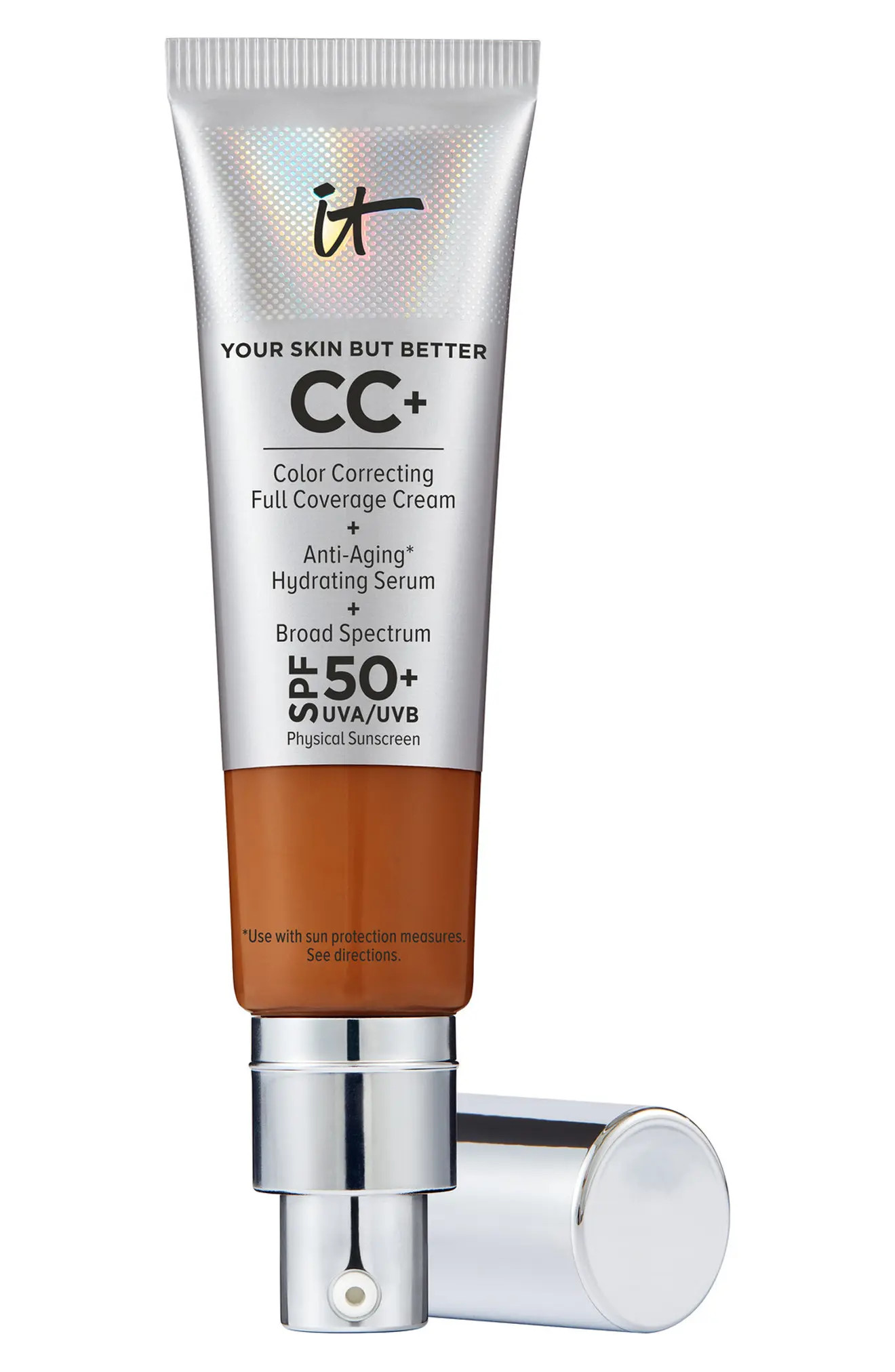 IT Cosmetics CC+ Color Correcting Full Coverage Cream SPF 50+ (Women) | Nordstrom | Nordstrom