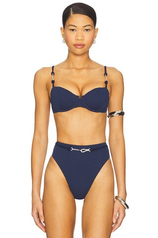 Vix Swimwear Alba Nissi Bikini Top in Firenze Sailboat from Revolve.com | Revolve Clothing (Global)
