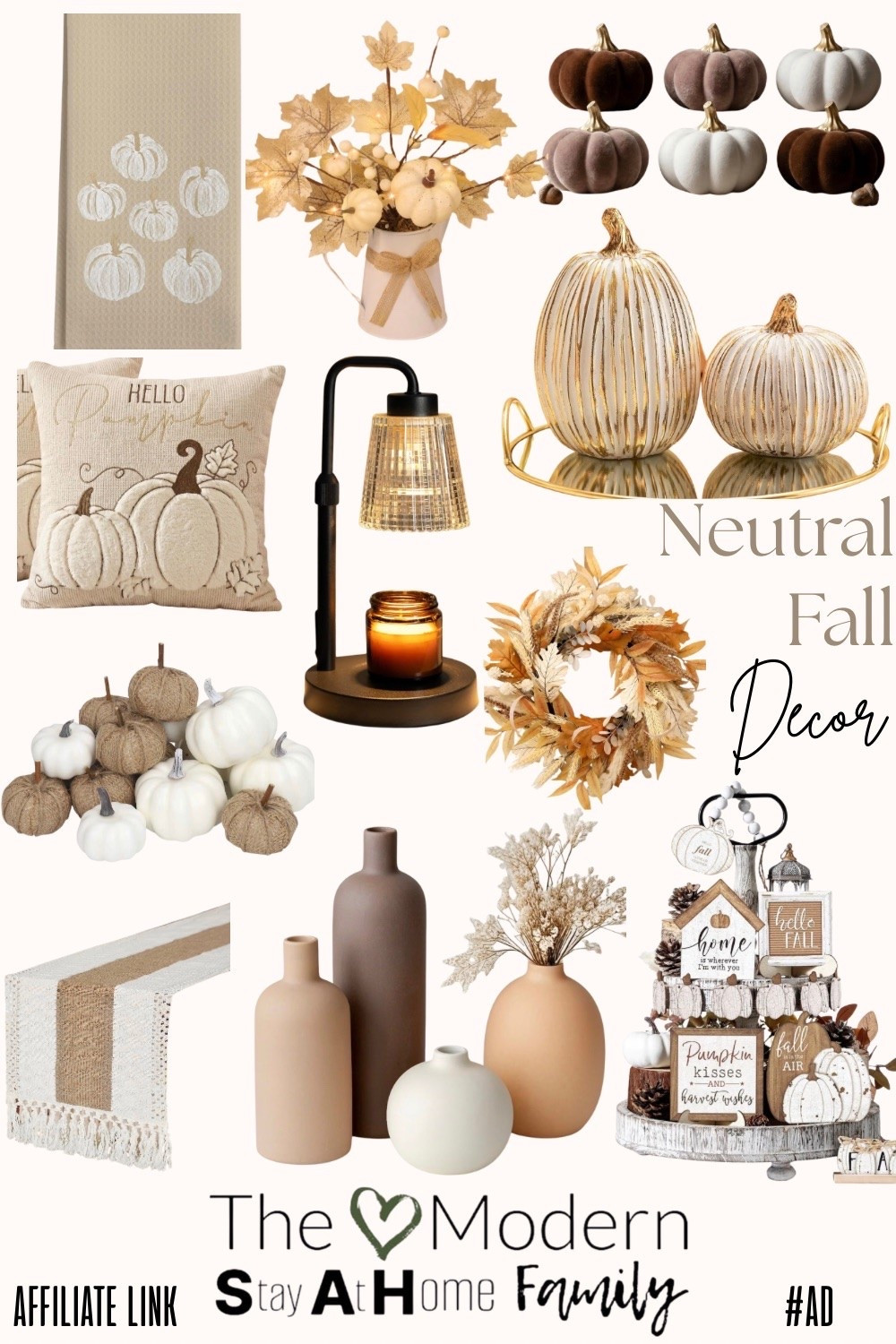 Neutral fall decor is one of my favorite ways to bring a cozy autumn feel into our home without completely changing the look of our space. 🍂 Think warm neutrals, cream and beige accents, natural textures, soft earth tones, wood details, woven baskets, cozy blankets, fall stems, pumpkins, candles, and simple seasonal touches that blend beautifully with everyday home decor.

I rounded up some of my favorite neutral fall home decor finds to make decorating for autumn simple, warm, and timeless. These pieces work beautifully for the living room, entryway, kitchen, dining room, bedroom, coffee table, and throughout your home.

neutral fall decor, neutral autumn decor, cozy fall home decor, minimalist fall decor, farmhouse fall decor, modern fall decor, simple fall decorating, neutral home decor, fall decorating ideas, autumn home decor, cream fall decor, beige fall decor, warm neutral decor, fall pumpkins, fall home accents, cozy home decorating, autumn decorating ideas, seasonal home decor, fall living room decor, neutral farmhouse decor, timeless fall decor

#LTKHome #LTKSeasonal #LTKSaleAlert