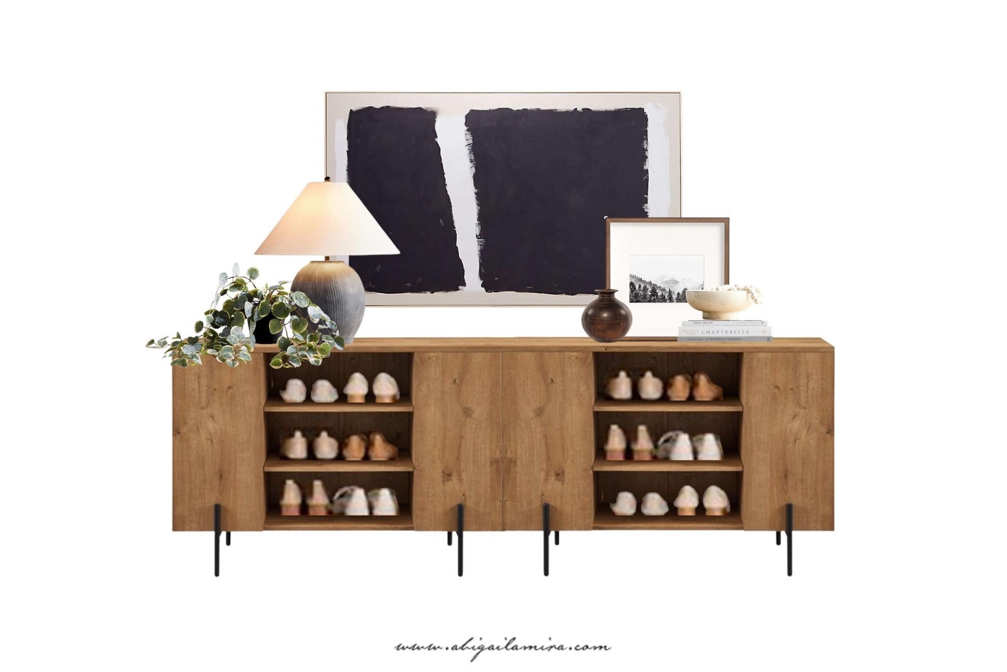 I used two of these @walmart console (currently on sale!) to create this awesome entryway. Link  in profile.

#LTKCyberweek #LTKsalealert #LTKhome