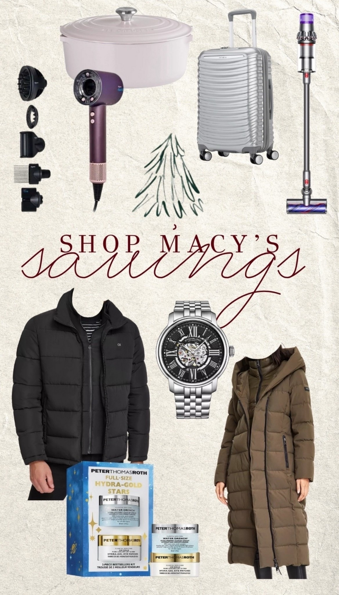 Last-minute holiday shoppers — RUN, don’t walk. 🎄✨
Macy’s is delivering major sales right now, making it so easy to finish your gift list without blowing your budget. From cozy winter staples and beauty must-haves to home favorites and gifts for everyone on your list, these deals are the definition of smart shopping.

Tap to shop my top Macy’s finds and snag these deals before they’re gone — this is your sign to check out now.

#LTKsales #MacysDeals #LastMinuteGifts #HolidaySales #LTKholiday #GiftShopping #HolidayDeals #LTKfinds #SmartShopping

#LTKHoliday #LTKGiftGuide #LTKSeasonal