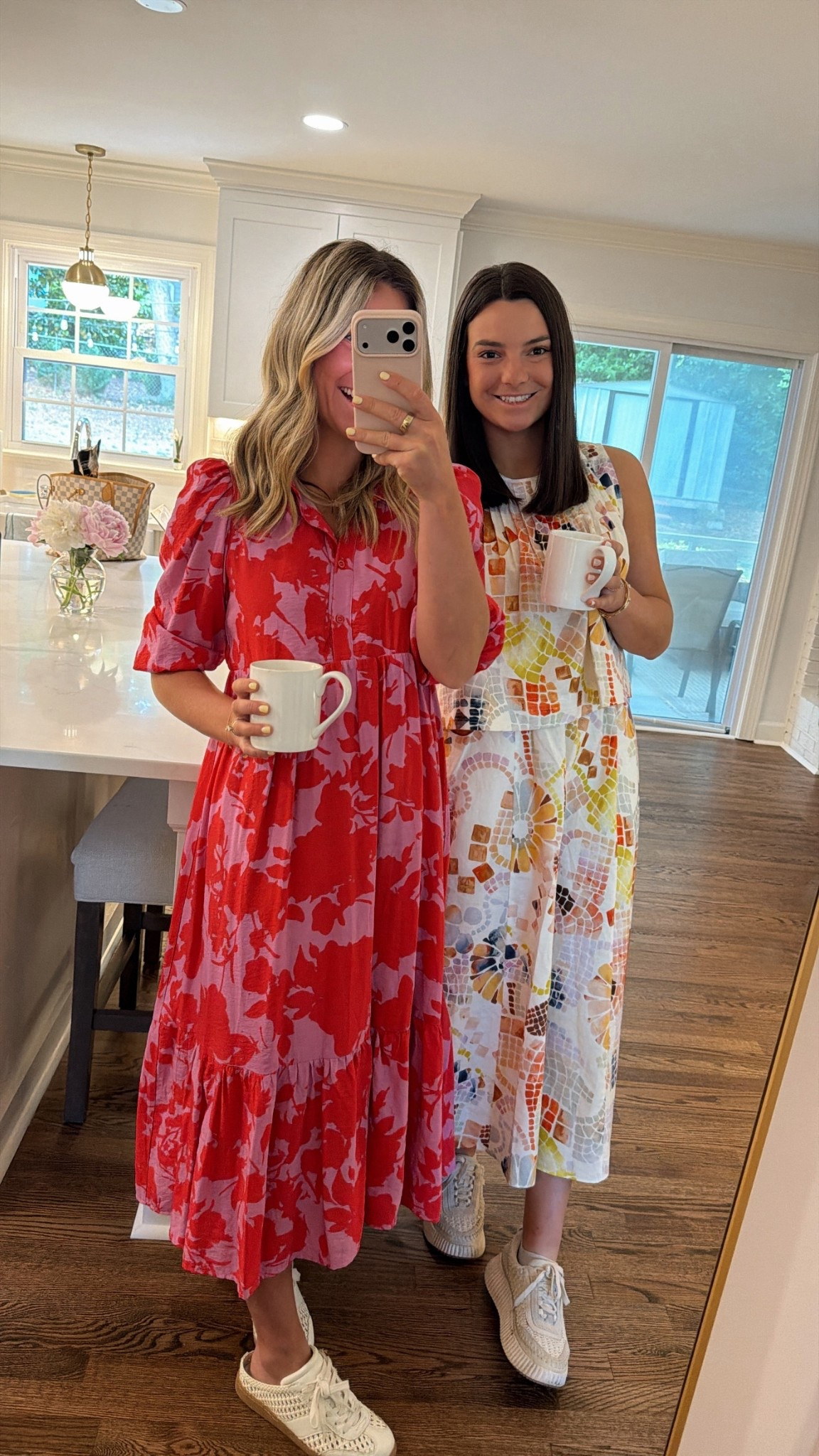 Spring dresses + sneakers kind of day ☕️🤍 effortless, comfy, and so cute for brunch, errands, vacation, or everyday plans. #ltkstyle #ltkfinds #springstyle #dressoutfit #casualchic #everydaystyle #mididress 

#LTKMothersDay #LTKootd #LTKgrwm