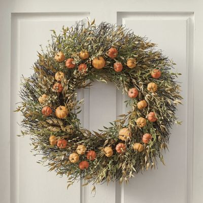 Providence Pumpkin Wreath | Grandin Road | Grandin Road