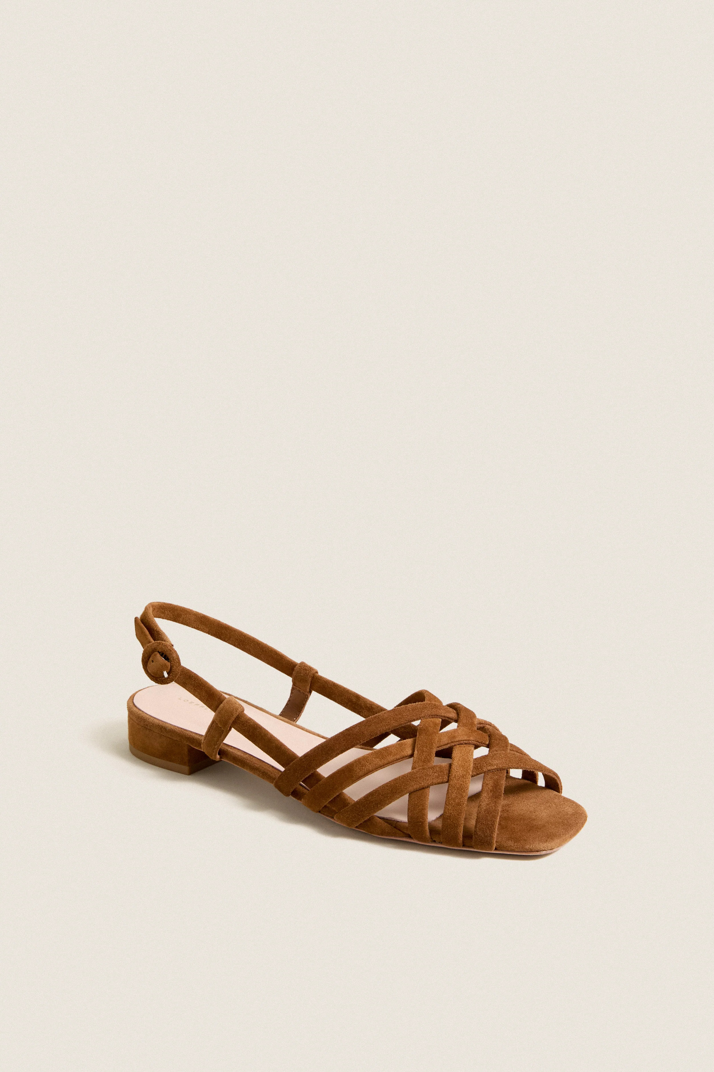 Cacao Suede Shelly Sandals | Tuckernuck (US)
