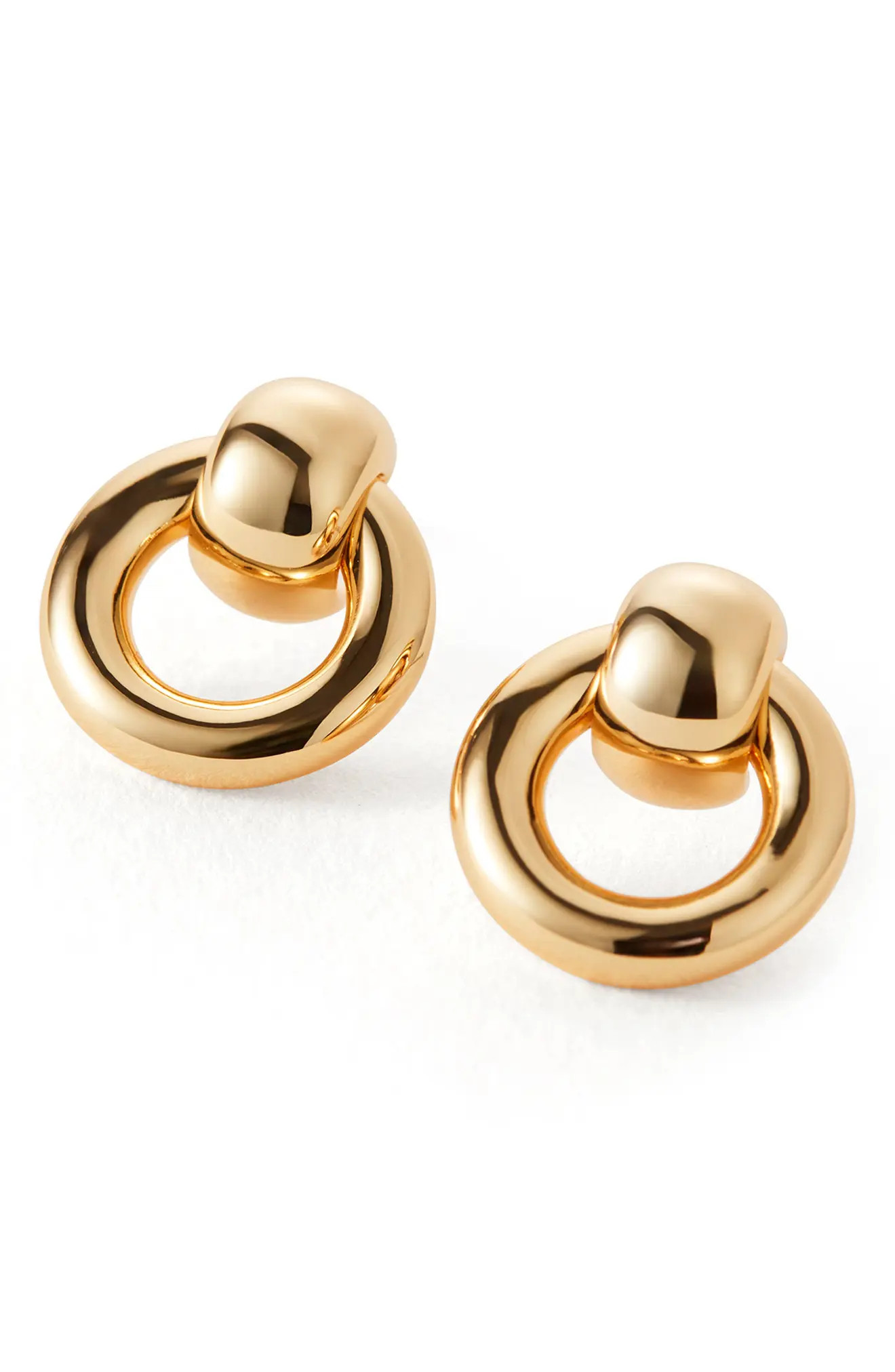 Faye Mini Puffy Knocker Earrings (Women) | Nordstrom | Nordstrom