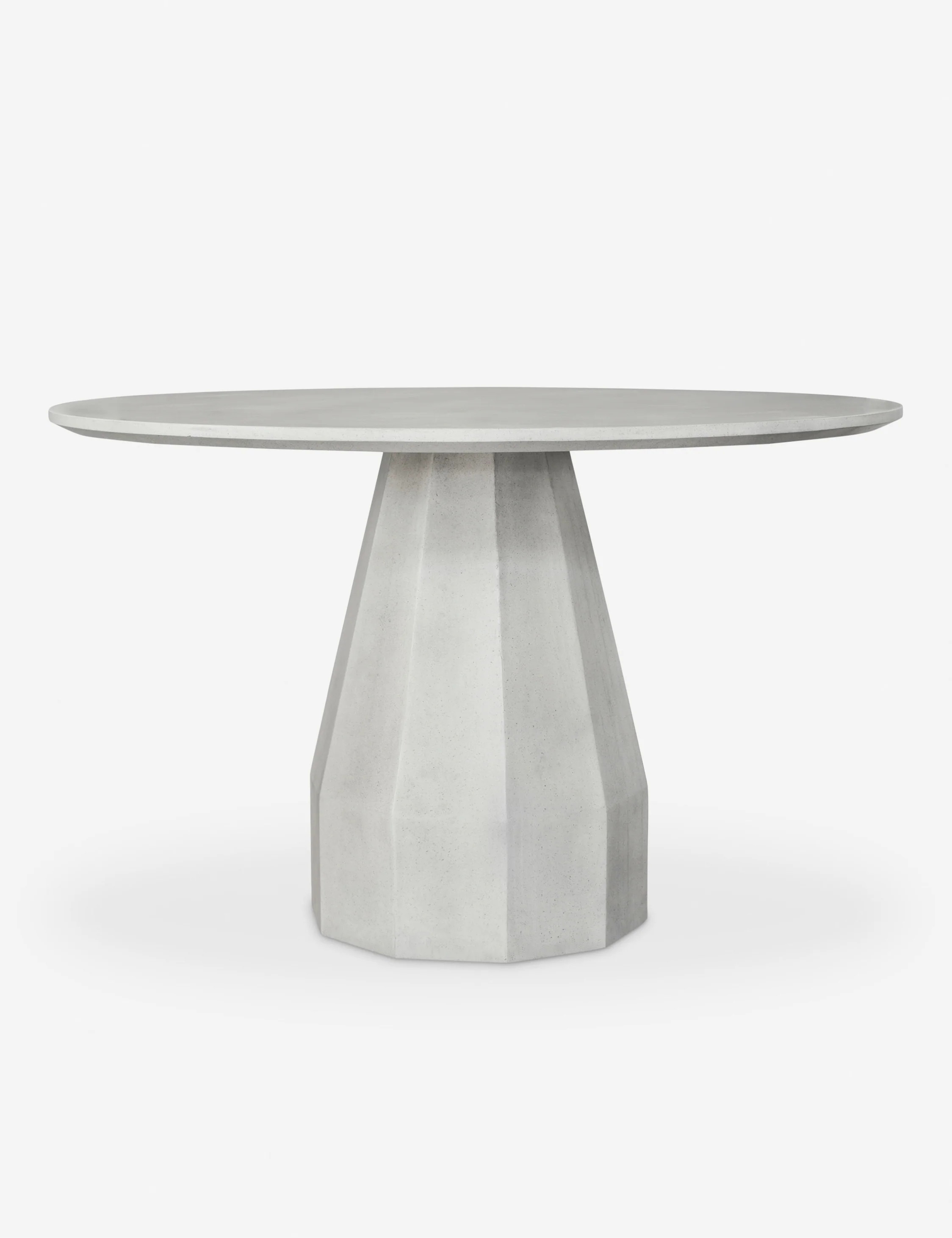 Kahra Indoor / Outdoor Round Dining Table | Lulu and Georgia 