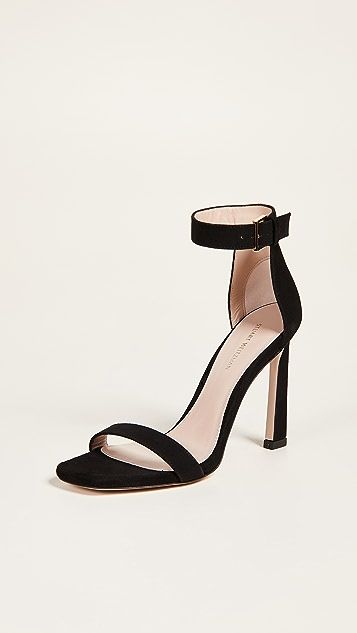 Square Nudist 100mm Sandals | Shopbop