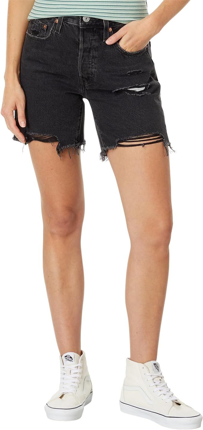 Levi's Women's 501 Mid Thigh Short | Amazon (US)