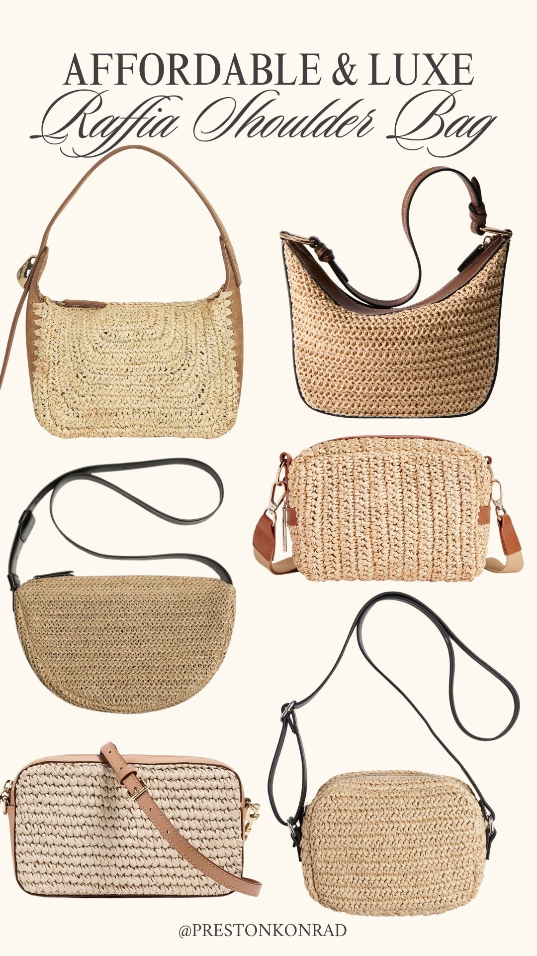 Raffia bags are the accessory of the season. Sharing a mix of affordable finds and elevated favorites that give the same effortless summer look.

#LTKgrwm #LTKootd #LTKMens