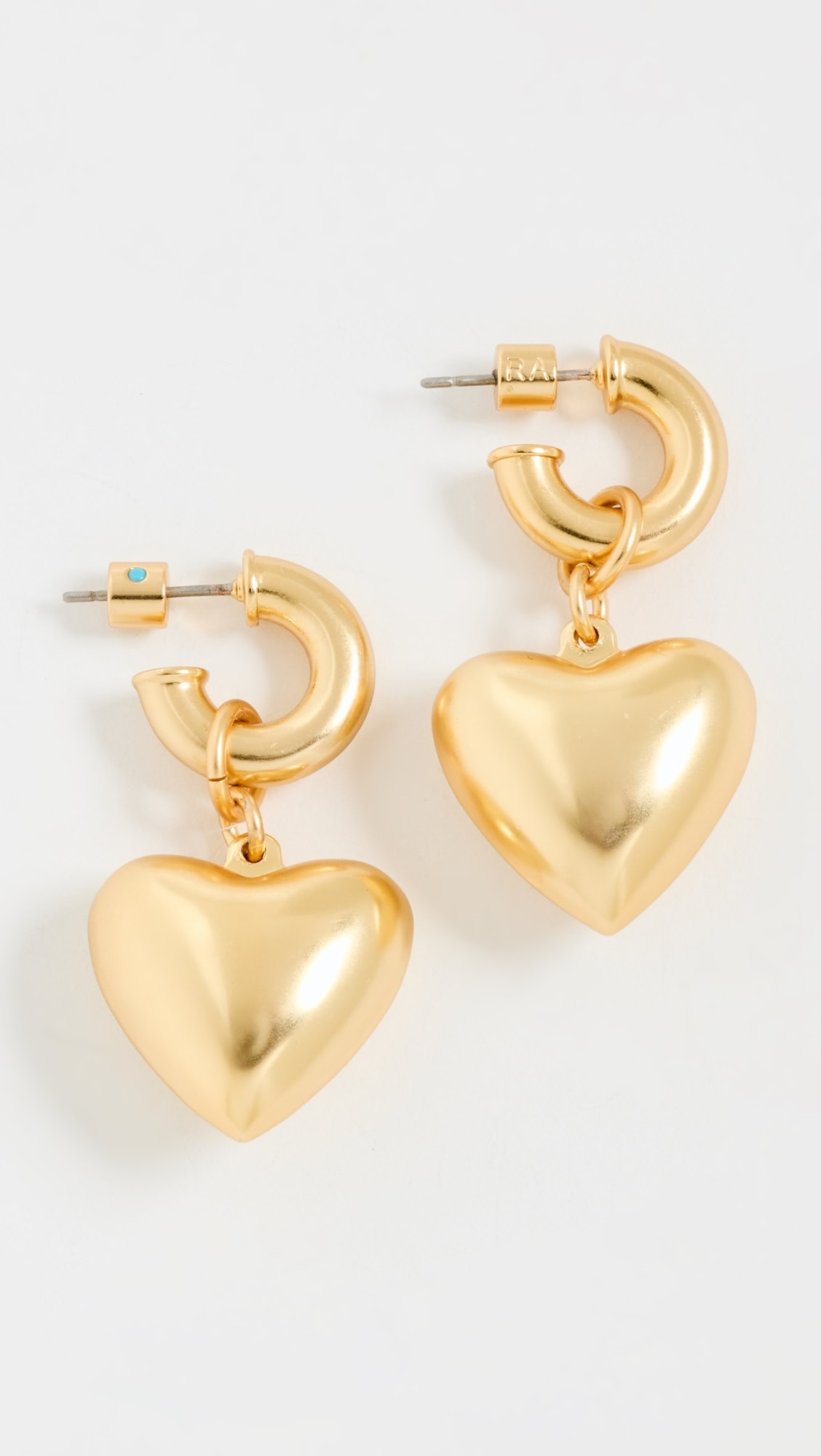 Heart & Soul Puffy Earrings | Shopbop