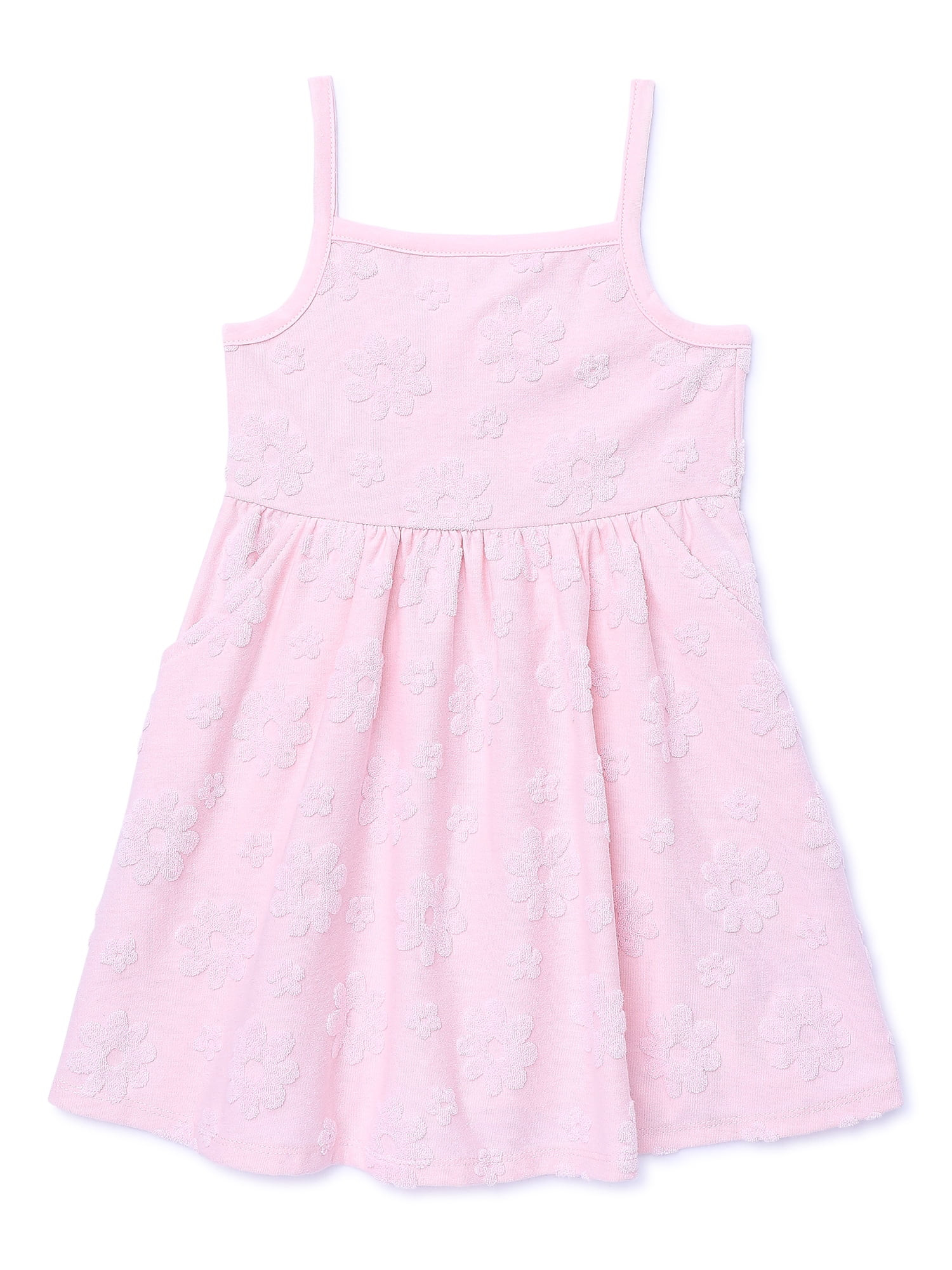 Wonder Nation Toddler Girls Tank Dress, Sizes 12M-5T | Walmart (US)
