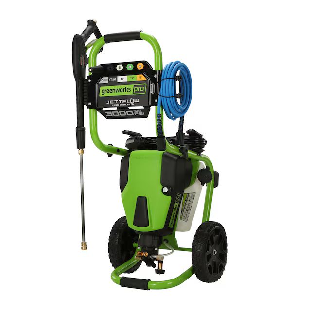 Greenworks Pro 3000 PSI 2-Gallons Cold Water Pressure Washer (Battery and Charger Not Included) | Lowe's