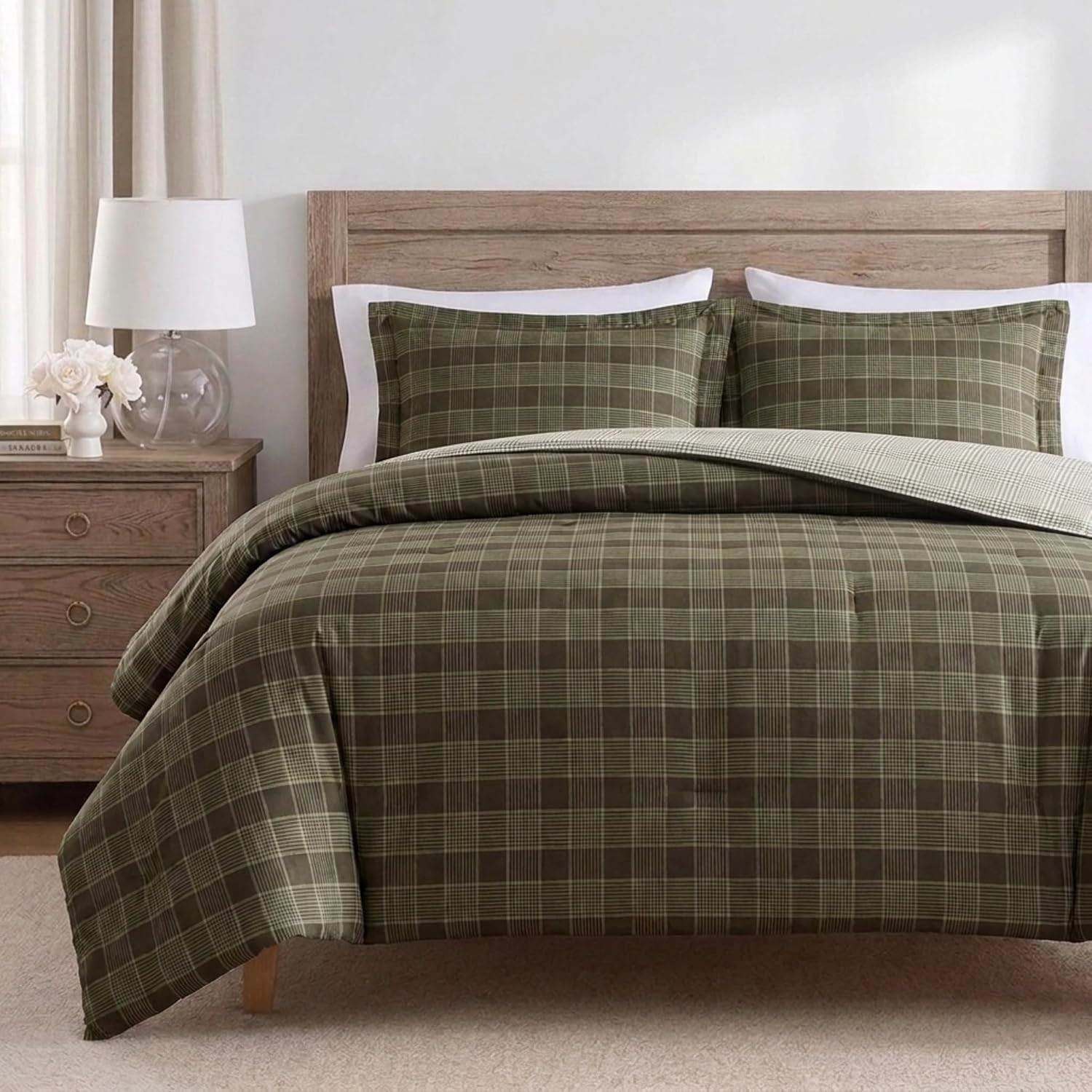 Nautica - Queen Size Comforter Set with Matching Sham | Amazon (US)