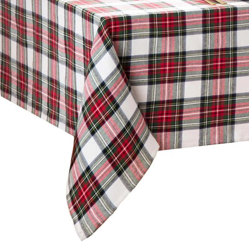 Danyea Rectangular Plaid Tablecloth | Wayfair North America