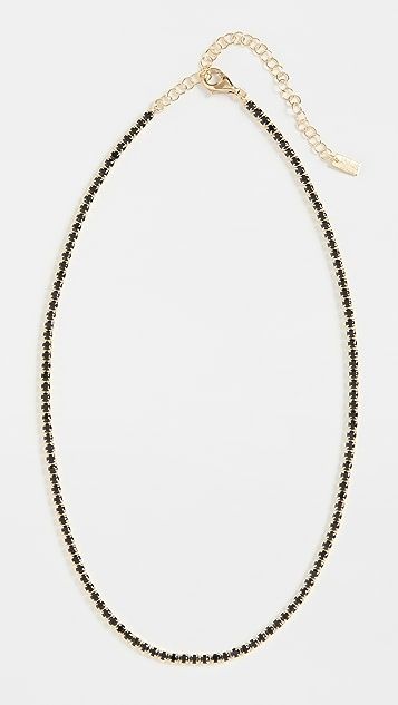 Thin Colored Tennis Choker | Shopbop