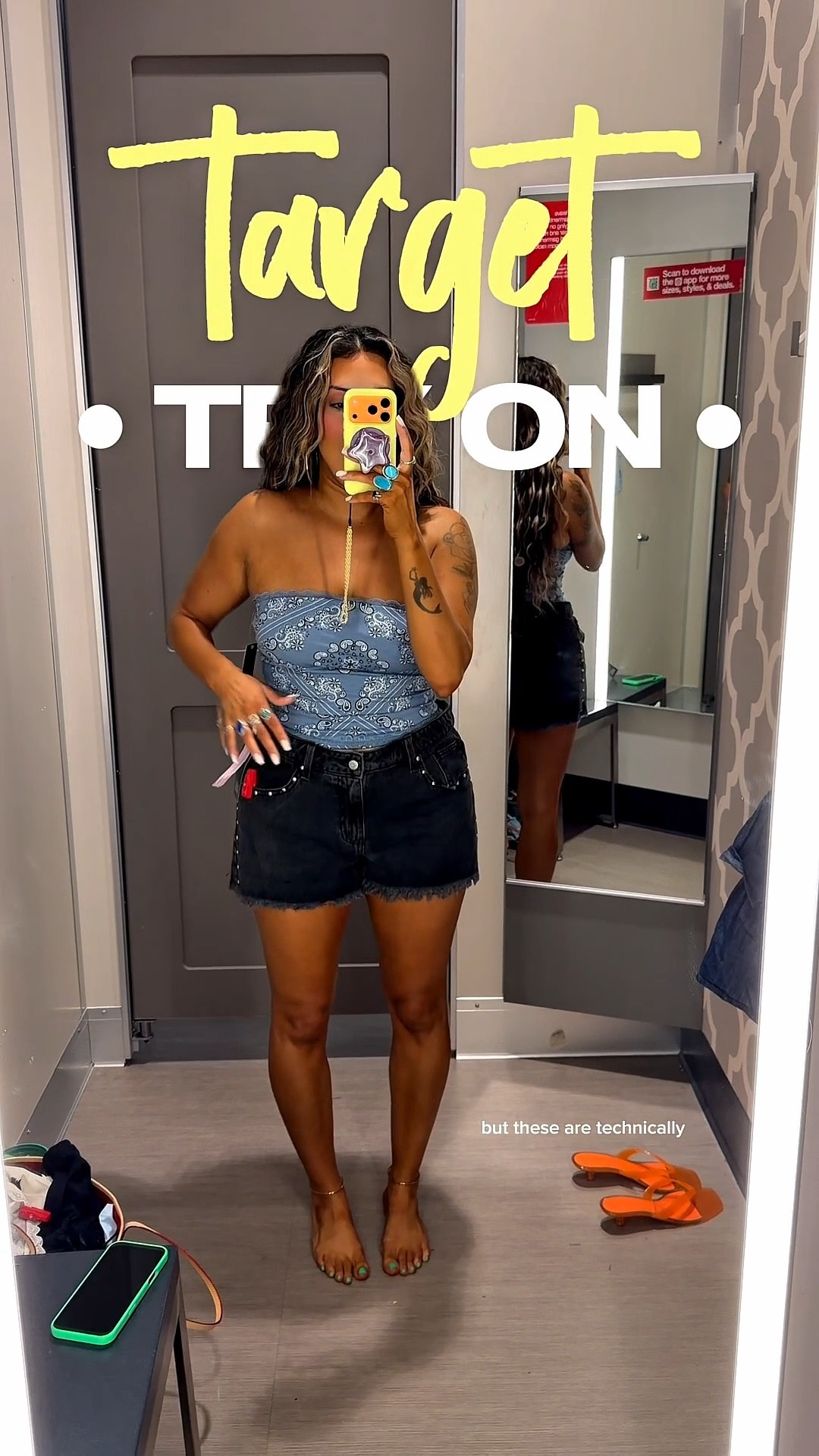 @Target try on ft lots of @levi  shorts and they’re so good!

My stats to help you 5’4” 150ish pounds, 36C, 31”waist, 41” hip, 8/10 pant

#LTKootd #LTKSeasonal #LTKgrwm