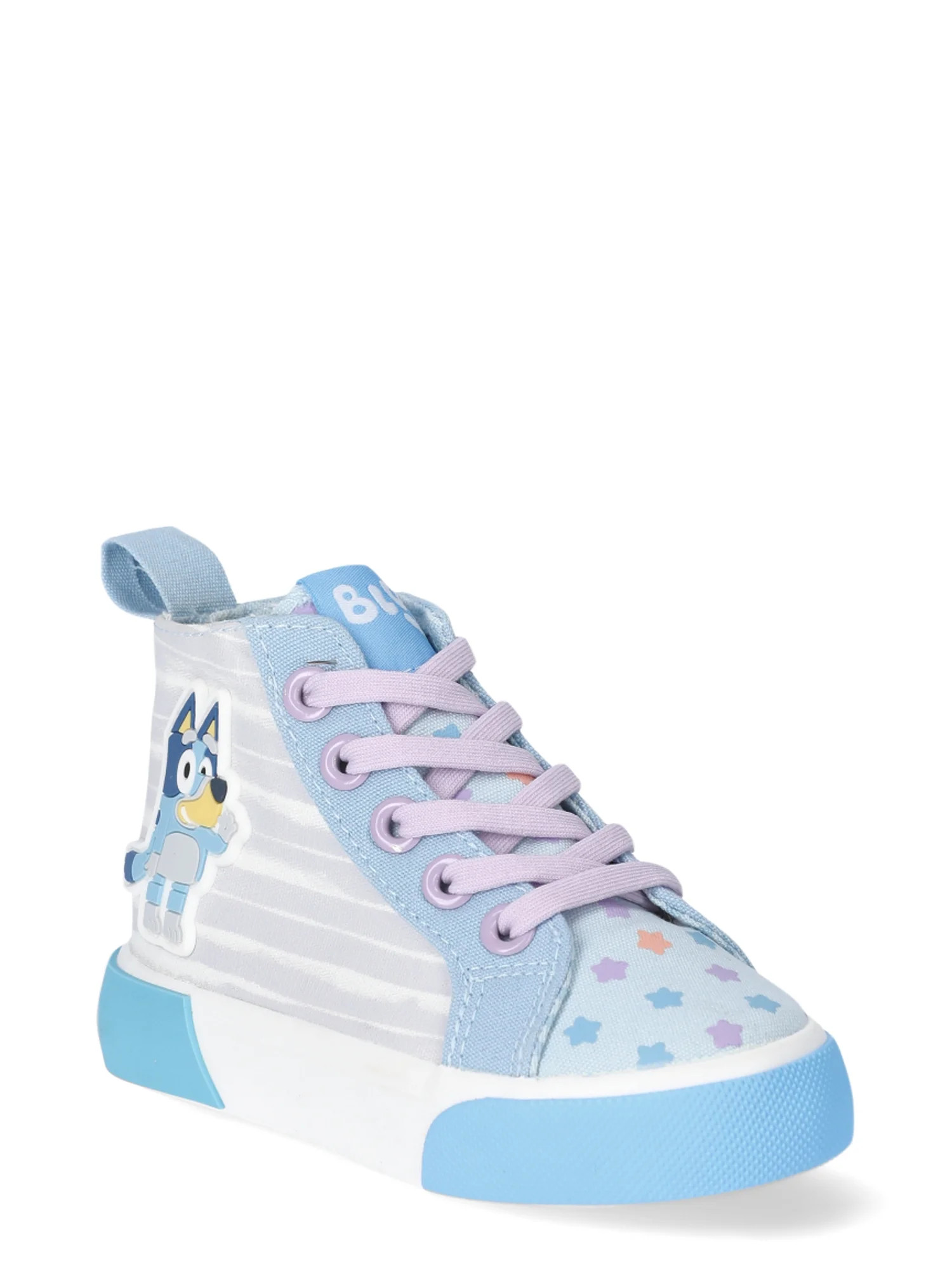 Disney Toddler Girl Bluey & Bingo High Top Sneakers | Walmart (US)